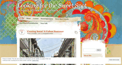 Desktop Screenshot of lookingforthesweetspot.com